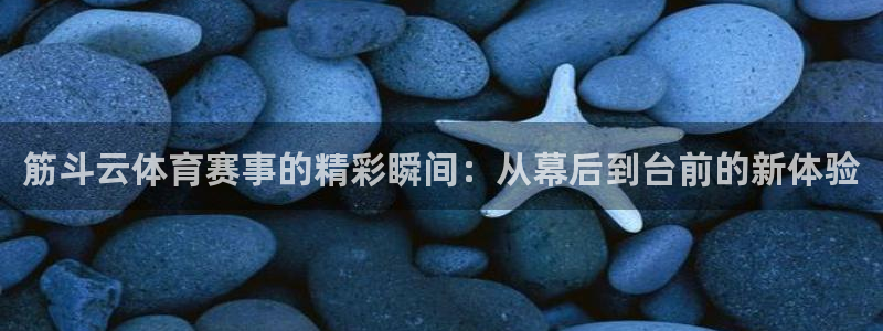 nba说球帝直播在线观看：筋斗云体育赛事的精彩瞬间：从幕后到台前的新体验